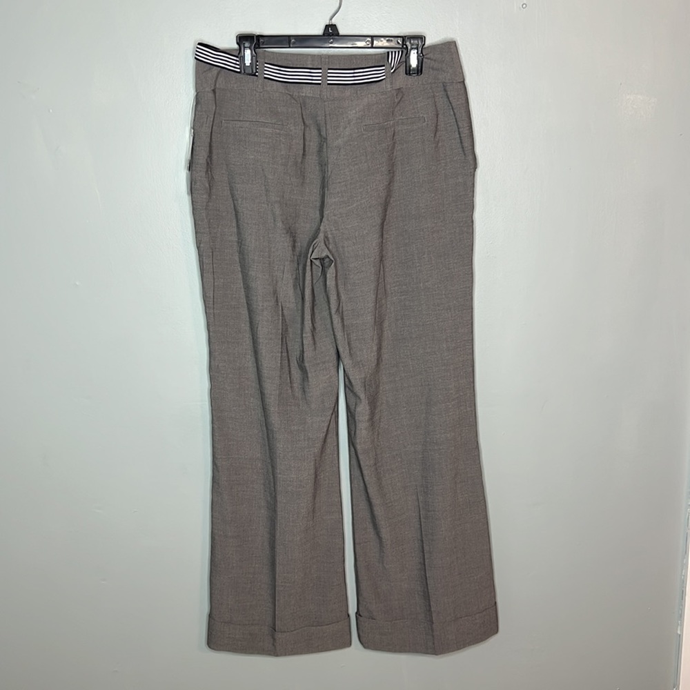 NWT Dead Stock Worthington Modern Fit Dress Pants With Wide Leg & Belt- 12 - Picture 5 of 6